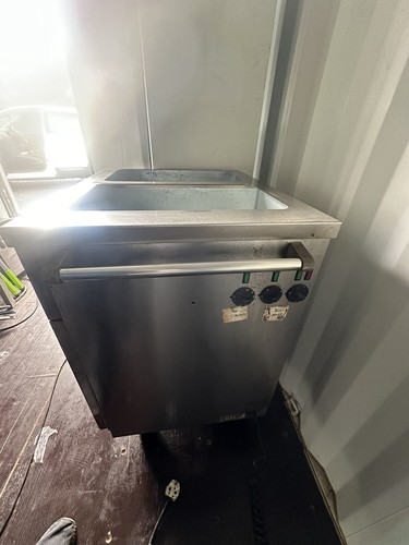 Used bain marie hot cupboard - used,