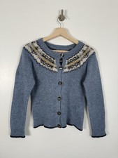 Brora Cardigan 100% Wool Size