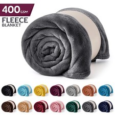 Large Fleece Blanket Sofa Bed