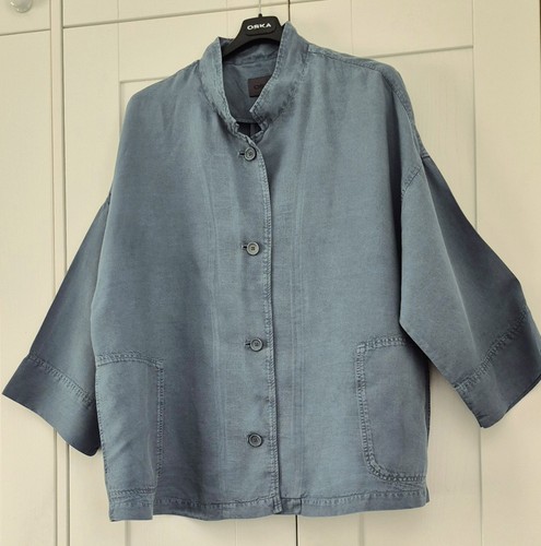 Oska green lyocell - green, linen