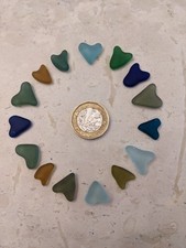 100#. 15 SMALL/TINY SEA GLASS