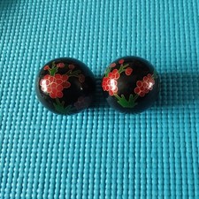 Chinese Baoding Balls  Musical Chime Stress Relievers/Meditat without case/black