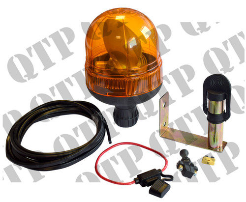 Tractor beacon kit including - kit,