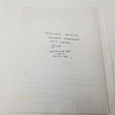 Repousse Shear Plans Nahum