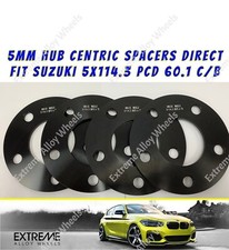 5mm Alloy Wheel Spacers Fits Suzuki Swift 5 Stud Vitara Ly Models 5x114 60.1 x 4