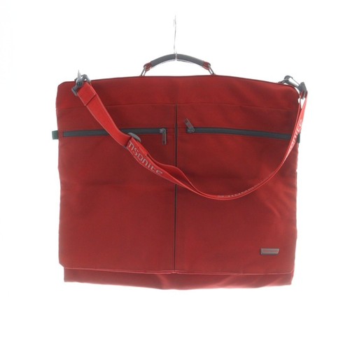 Samsonite red canvas 2way - red,