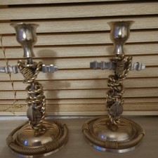 2x Vintage Brass Nautical