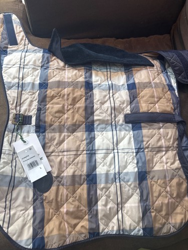Barbour tartan dog coat - barbour,