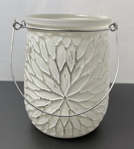 Hanging glass tea light candle - hanging,