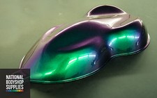 CHAMELEON FLIP PAINT -CAR / BIKE / MODEL / RC - ULTRA VIOLET/JADE GREEN/NEONBLUE