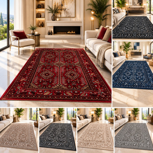 Traditional non slip large - traditional,