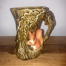 Vintage Sylvac Ceramic Red