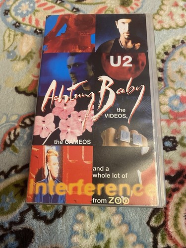 Achtung baby vhs video the - video,