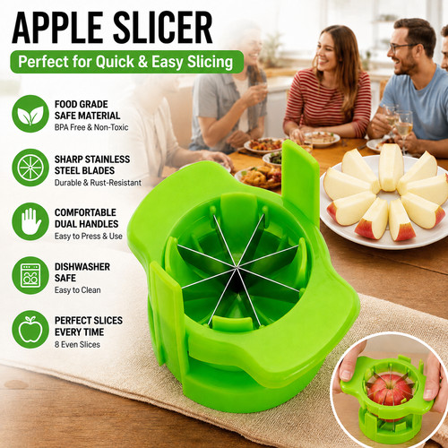 Apple wedger slicer cutter - slicer,