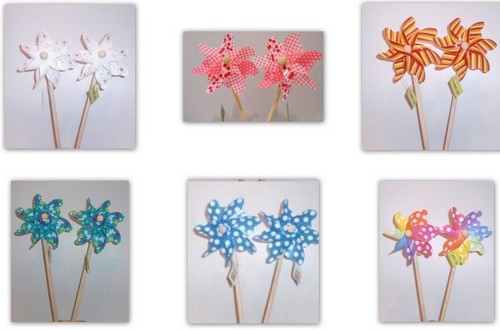 Wooden windmill windspinners - wooden,