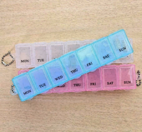 Day pill dispenser medicine - pill,