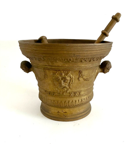 Very large antique bronze - antique,