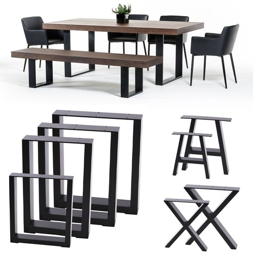 2pcs iron table legs - 2pcs, dining