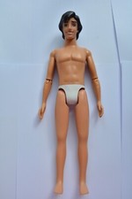 Disney Store Prince Aladdin 12" Doll Used Please look at the pictures