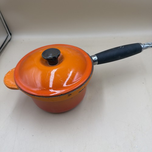 Creuset volcanic orange - le,