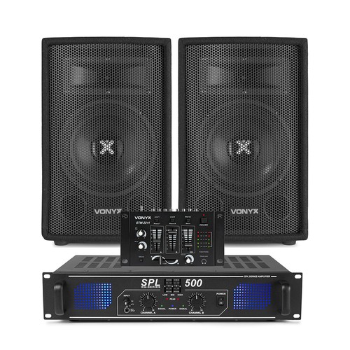 Vonyx speakers - 8", +