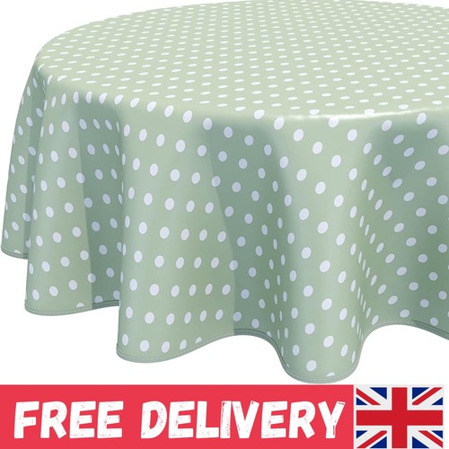 Round oilcloth pvc wipe - oilcloth,