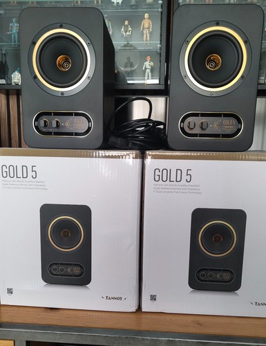 Tannoy gold speakers pair - gold, 5