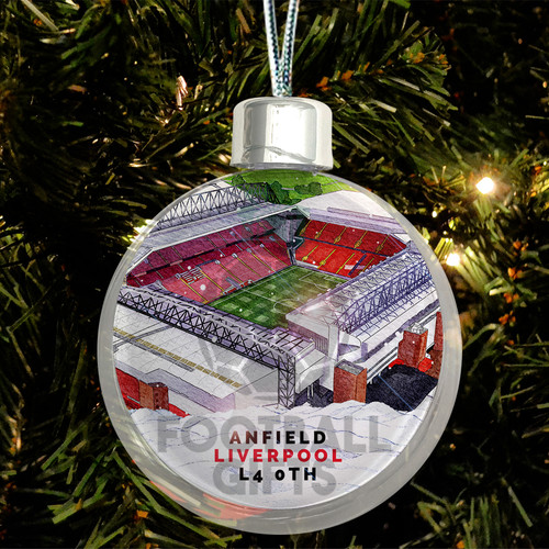 Liverpool jumbo xmas bauble - xmas,