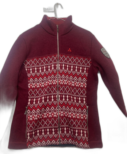 Schoffel red wool fair isle - fair,