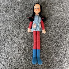 Vintage Looby Lou Rag Doll long legs 70s 26” Great Condition