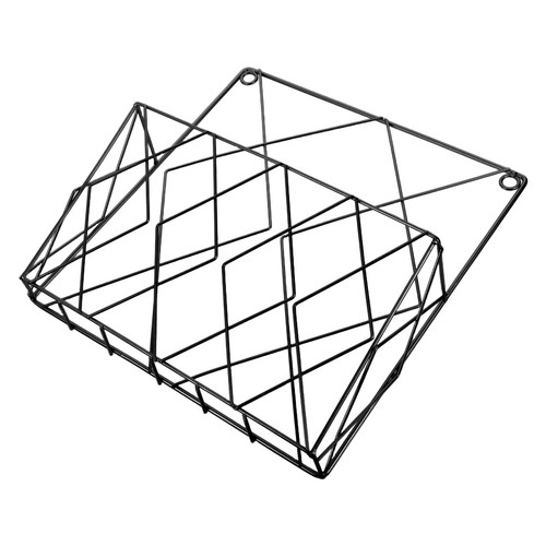 Metal wire wall - , mounted
