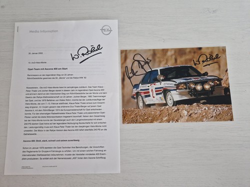 Opel ascona 400 rothmans photo - 400,