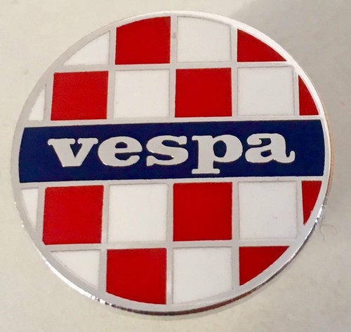 Vespa two tone red and - two,
