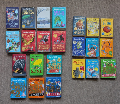 David walliams book bundle - david,