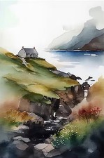 Galloway Scotland Watercolour