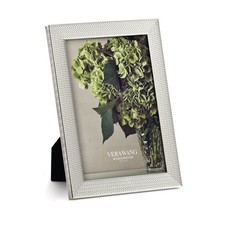 Vera Wang Wedgwood With Love Nouveau Photo Frame 4x6 Silver Plated, BNWT