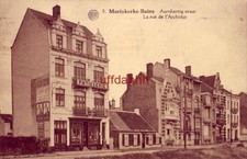 BELGIUM MARIAKERKE-BAINS AARTSHERTOG STRAAT LA RUE DE L'ARCHIDUC PATISSERIE 1929