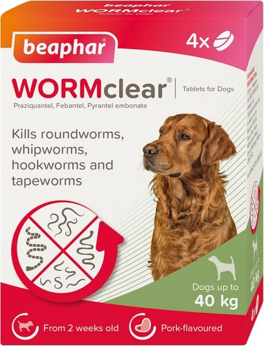 Beaphar wormclear tablets - beaphar,