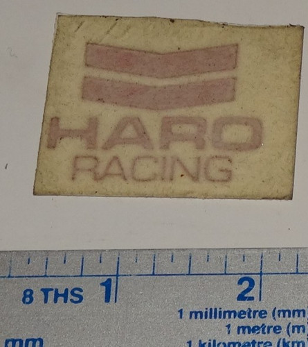 Haro racing die cut bmx - haro,