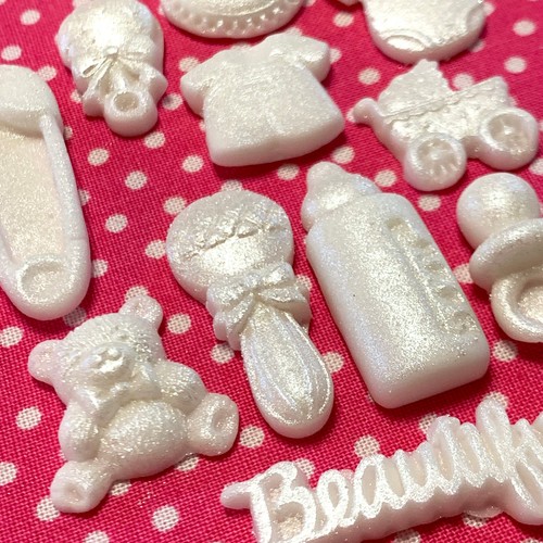 Edible baby boy girl shower - baby,