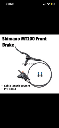 Shimano mt200 front - shimano,