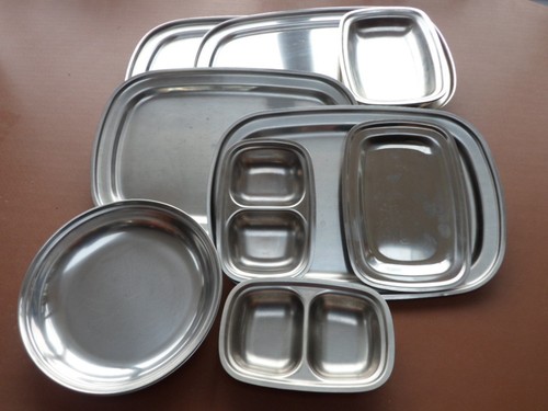 Vintage old hall meat - vintage, platters