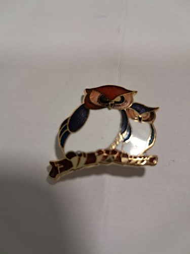 Vintage enamel mother baby - enamel,