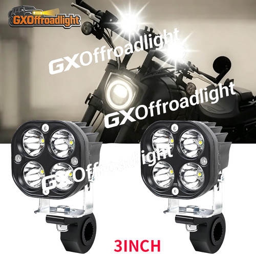 Motorcycle led auxiliary fog - auxiliary,