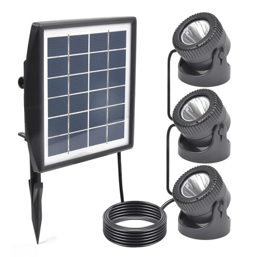 Led solar light rgb changing - led,