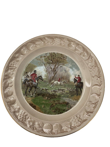 Royal worcester palissy plate - worcester,