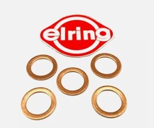 5x Elring Oil Sump Plug Washer