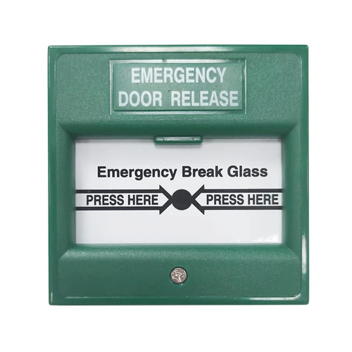 Double pole break glass fire - double,