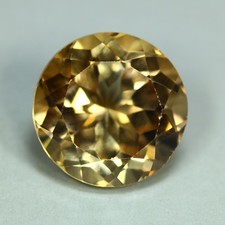 7.87 Cts_Loose Great Gemstone_100 % Natural Imperial Champagne Topaz_Nice Cut