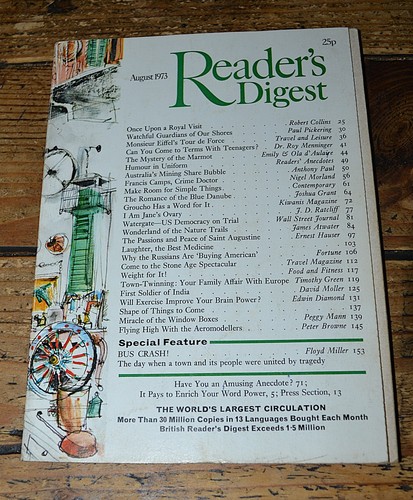 Reader digest magazine - reader's,